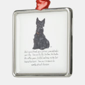 Scottie Aandenken Ornament - MANNETJE (Links)