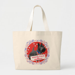 Scottie Angus Fala voor President Grote Tote Bag