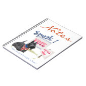 Scottie Angus Fala voor President Notitieboek (Linkerzijde)