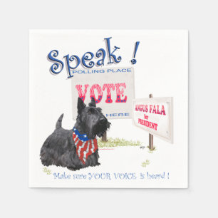 Scottie Angus Fala voor President Servet