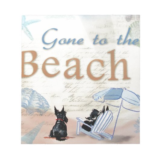 Scottie Beach Notitieblok (Voorkant)