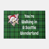 Scottie BLAST Kerstsok Deurmat (Voorkant)