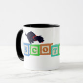 Scottie Blocks! Mok (Voorkant links)