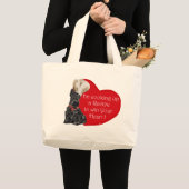 Scottie Chef Valentijn Grote Tote Bag (Voorkant (product))