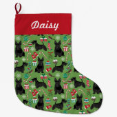 scottie christmas - scottish anger design grote kerstsok (Voorkant)
