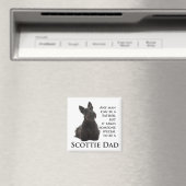 Scottie Dad Magnet (Insitu (Vaatwasser))