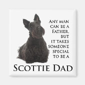 Scottie Dad Magnet (Voorkant)