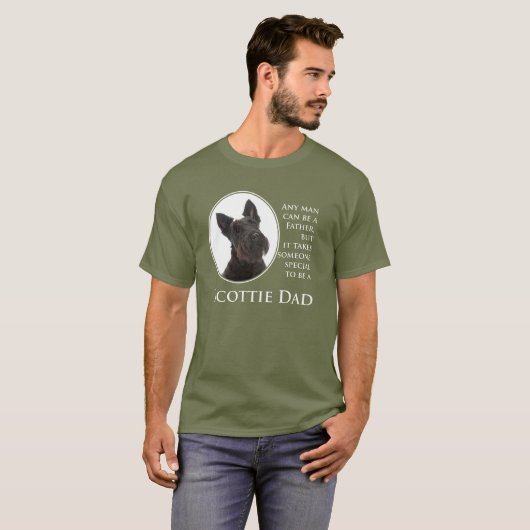 Scottie Dad T-Shirt (Voorkant volledig)
