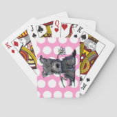 Scottie Daisy-speelkaarten Pokerkaarten (Achterkant)