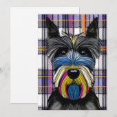 Scottie Dog Bedankkaart (Voorkant / Achterkant)