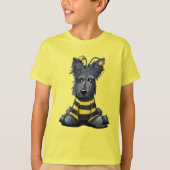 Scottie Dog Bee T-shirt (Voorkant)