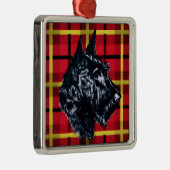 Scottie Dog, Black Scottish Terrier Ornament (Rechts)