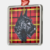 Scottie Dog, Black Scottish Terrier Ornament (Links)