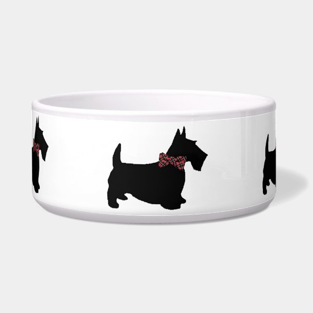 Scottie Dog Bowl Voerbakje (Voorkant)