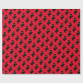 Scottie Dog Cadeaupapier (Vlak)