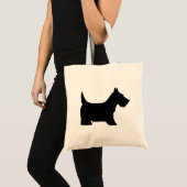 Scottie Dog Canvas tas (Voorkant (product))
