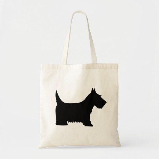 Scottie Dog Canvas tas (Voorkant)