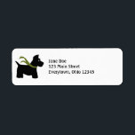 Scottie Dog Christmas Labels<br><div class="desc">Deel je liefde voor schotjes met deze schattige en aanpasbare objecten. Verkrijgbaar in veel kleuren,  voeg je eigen bericht toe.</div>