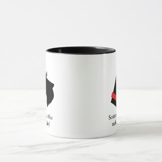Scottie Dog Coffee Mok (Midden)
