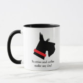 Scottie Dog Coffee Mok (Links)