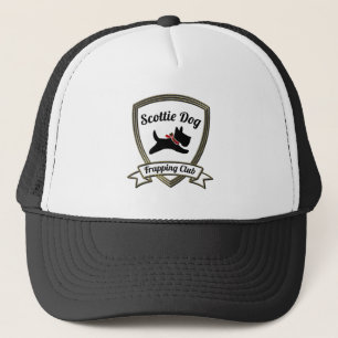 Scottie Dog Frapping Club Trucker Pet