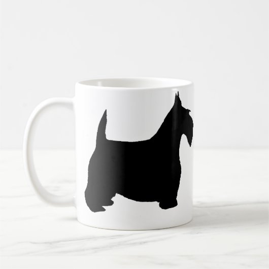 Scottie Dog Koffiemok (Links)
