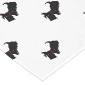 Scottie Dog Korte Tafelloper (Hoek)