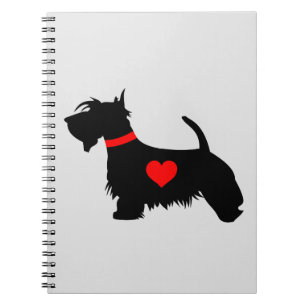 Scottie Dog-laptop Notitieboek
