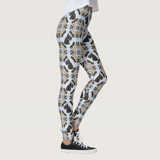 Scottie Dog Leggings (Rechts)