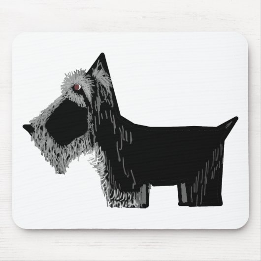 Scottie Dog Muismat (Voorkant)