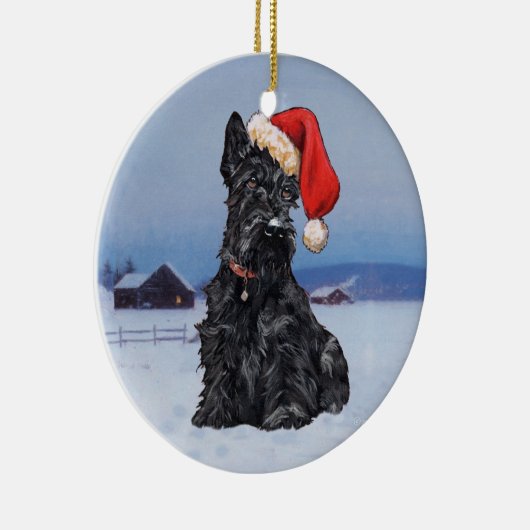 Scottie Dog Ornament (Rechts)