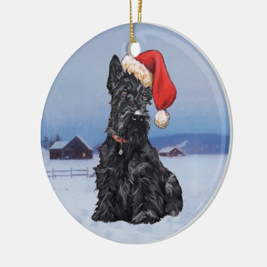 Scottie Dog Ornament (Links)