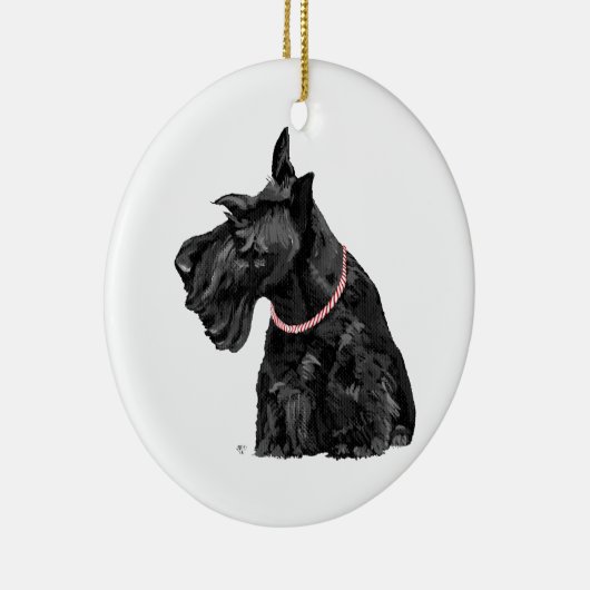 Scottie Dog Ornament (Rechts)