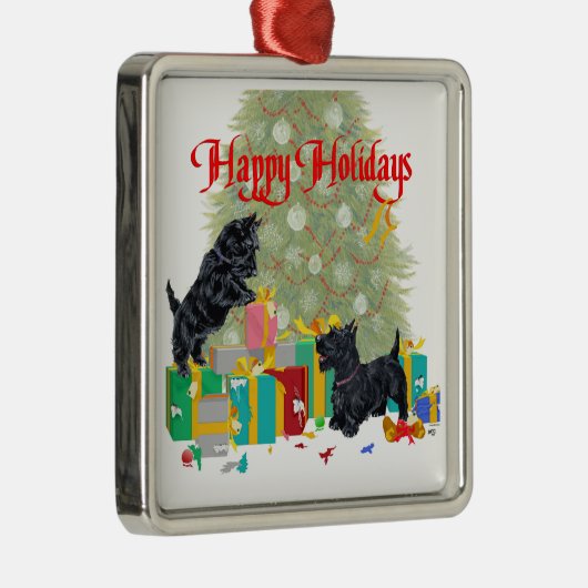 Scottie Dog Ornament (Rechts)