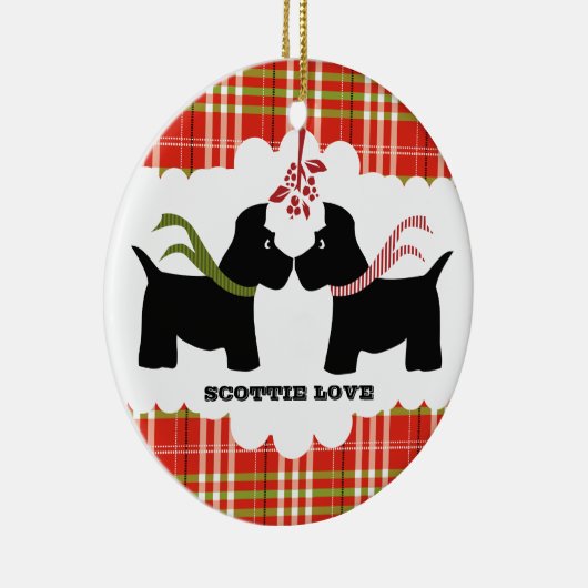 Scottie Dog Ornament (Rechts)