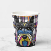 Scottie Dog Papieren Bekers (Links)