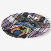 Scottie Dog Papieren Bordje (Gekanteld)