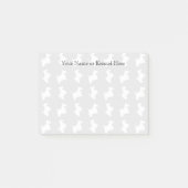 Scottie Dog Personaliseren Post-it® Notes (Voorkant)