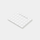 Scottie Dog Personaliseren Post-it® Notes (Schuin)
