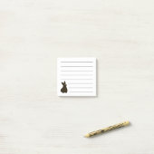 Scottie Dog Post-it® notes (Op bureau)
