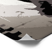 Scottie dog rust met een stedelijke achtergrond poster (Hoek)