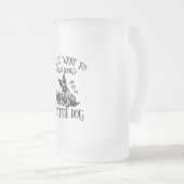 Scottie Dog Scottish Terrier Matglas Bierpul (Voorkant rechts)