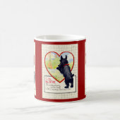 Scottie dog Valentine Scottish Terrier Koffiemok (Center)