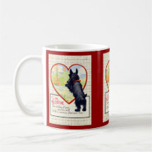 Scottie dog Valentine Scottish Terrier