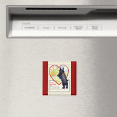 Scottie dog Valentine Scottish Terrier Magneet (Insitu (Vaatwasser))