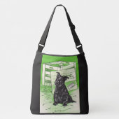 Scottie dog via speciale levering crossbody tas (Voorkant)