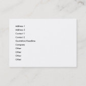 Scottie Dog Walking Pet Visitekaartjes (Achterkant)