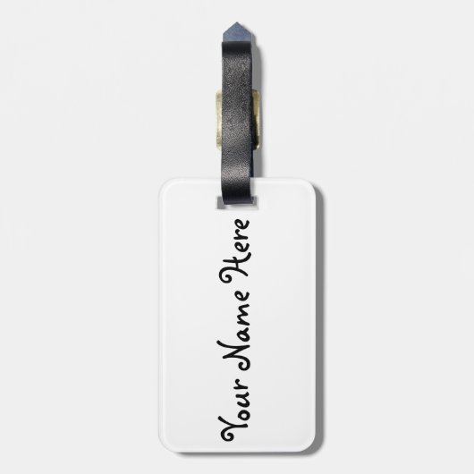 Scottie Dogs Bagagelabel (Achterkant verticaal)