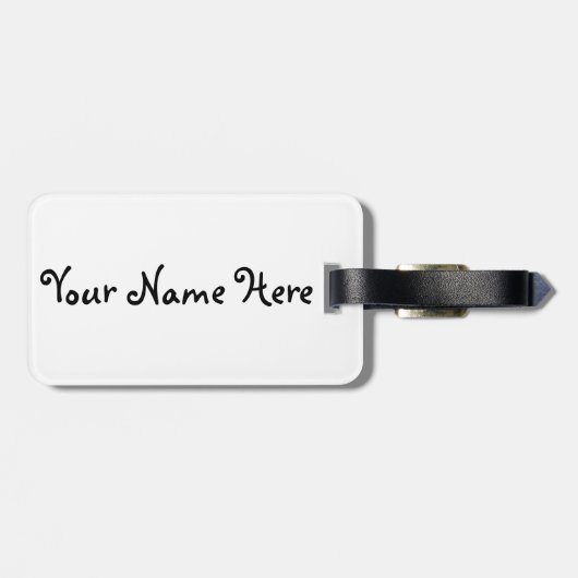 Scottie Dogs Bagagelabel (Achterkant horizontaal)