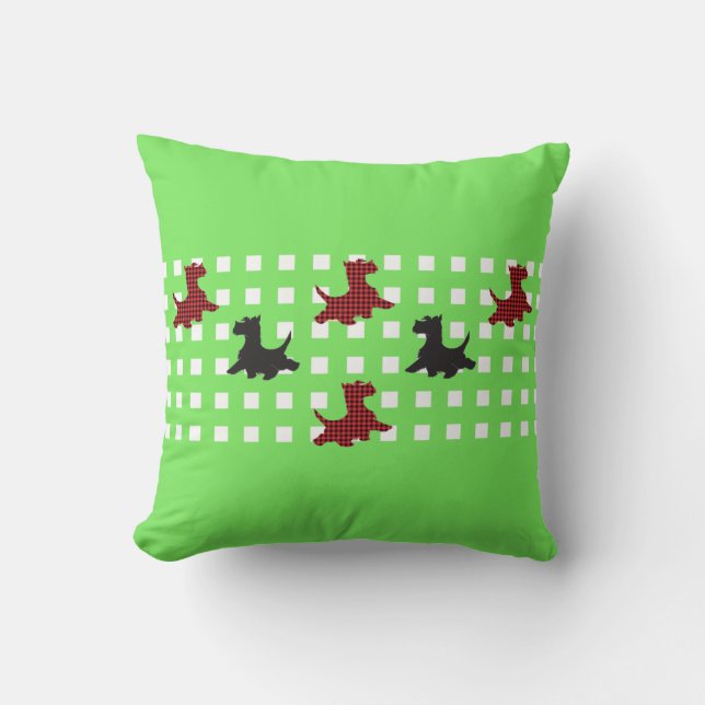Scottie Dogs Kussen (Voorkant)